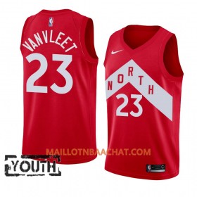 Maillot NBA Toronto Raptors Fred Vanvleet 23 2018-19 Nike Rouge Swingman - Enfant
